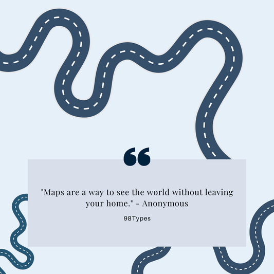 10 Unique Ways to Design Custom Map Prints - 98 Types Studio