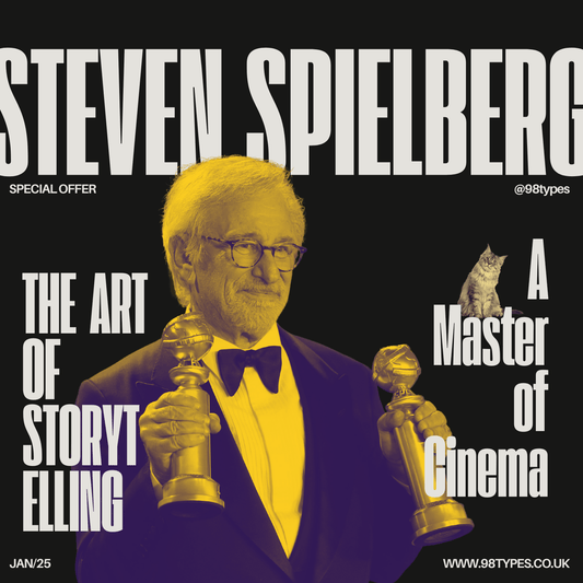 Steven Spielberg: A Master of Cinema and the Art of Storytelling - 98 Types Studio