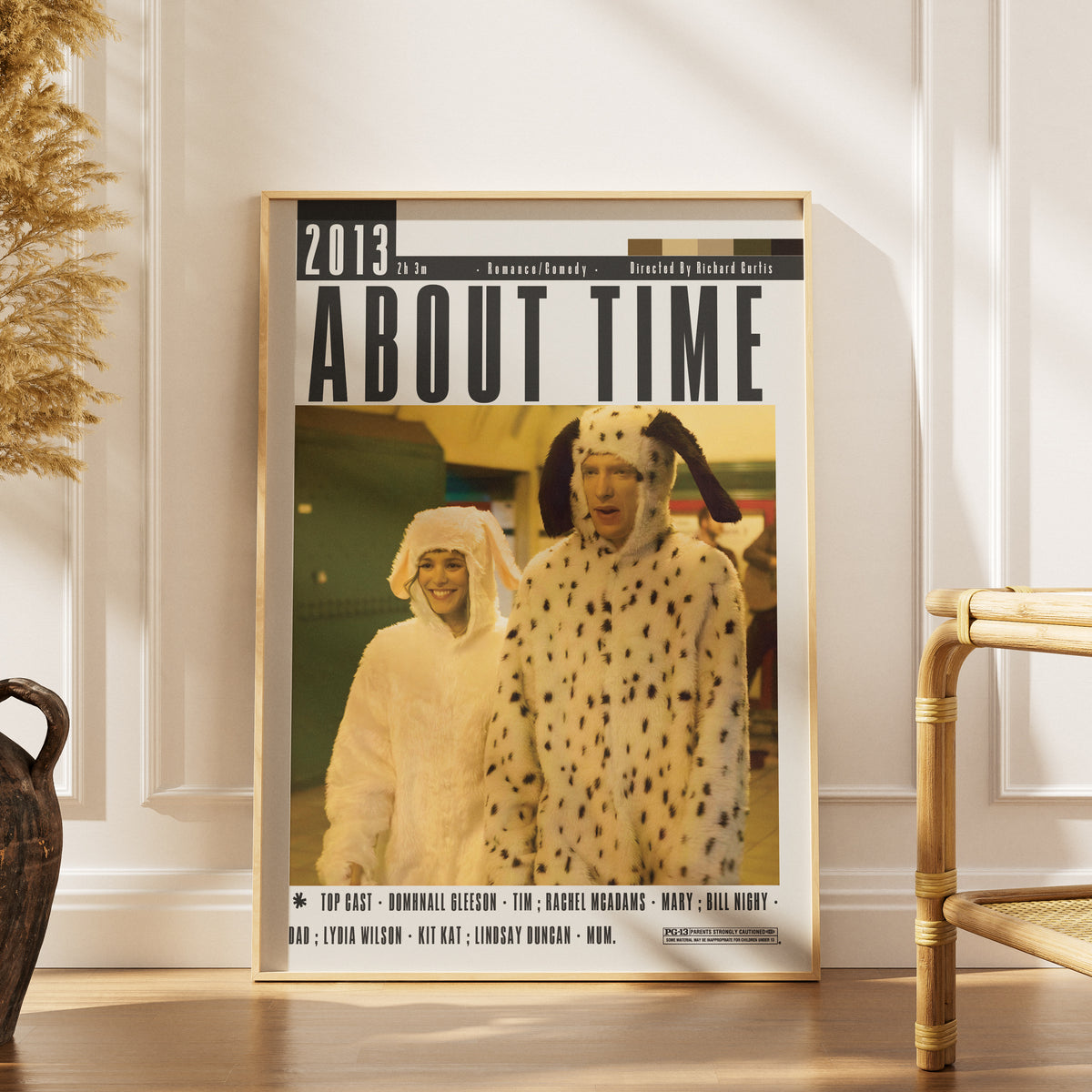 About Time (2013) Romantic movie poster – design 2 – 98types