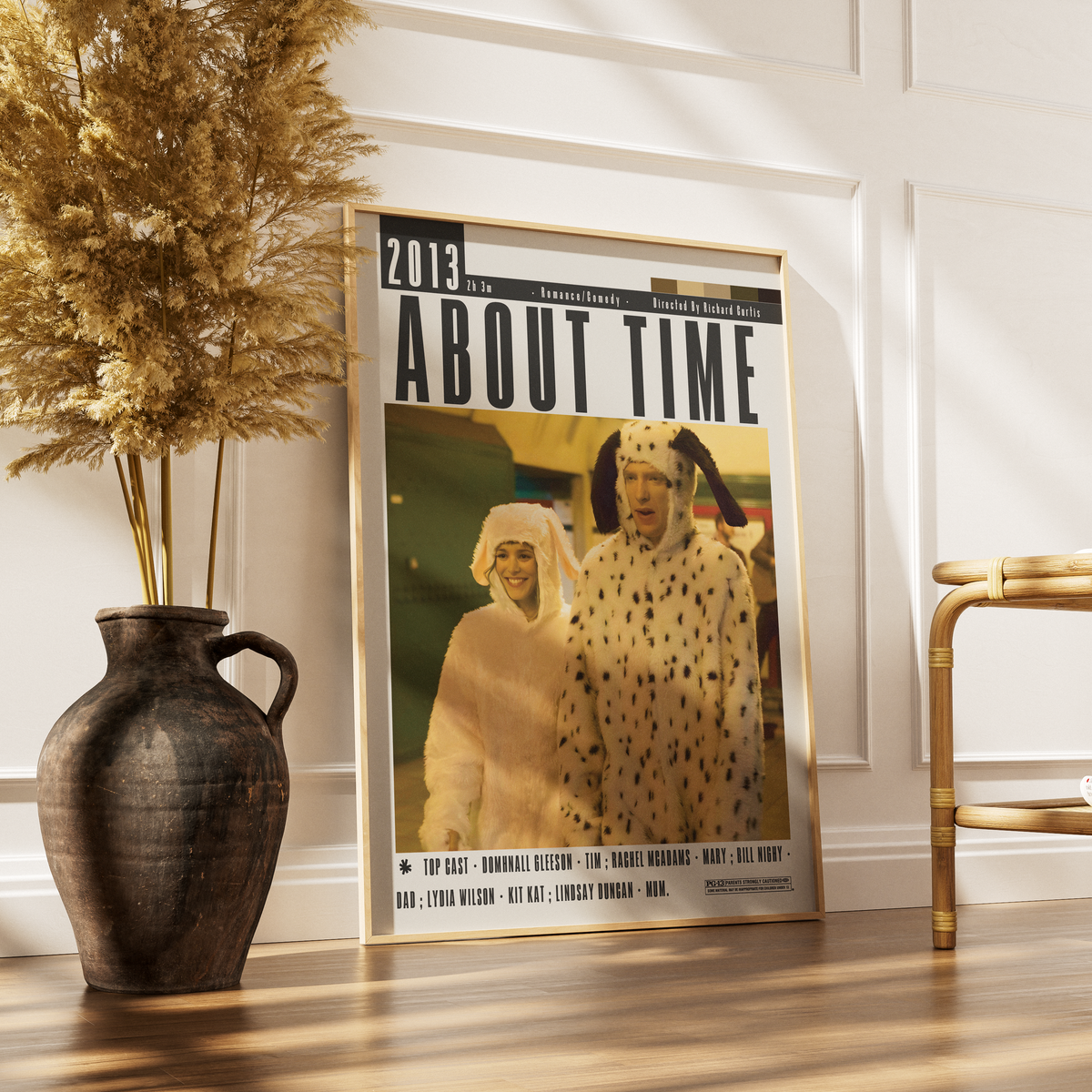 About Time (2013) Romantic movie poster – design 2 – 98types