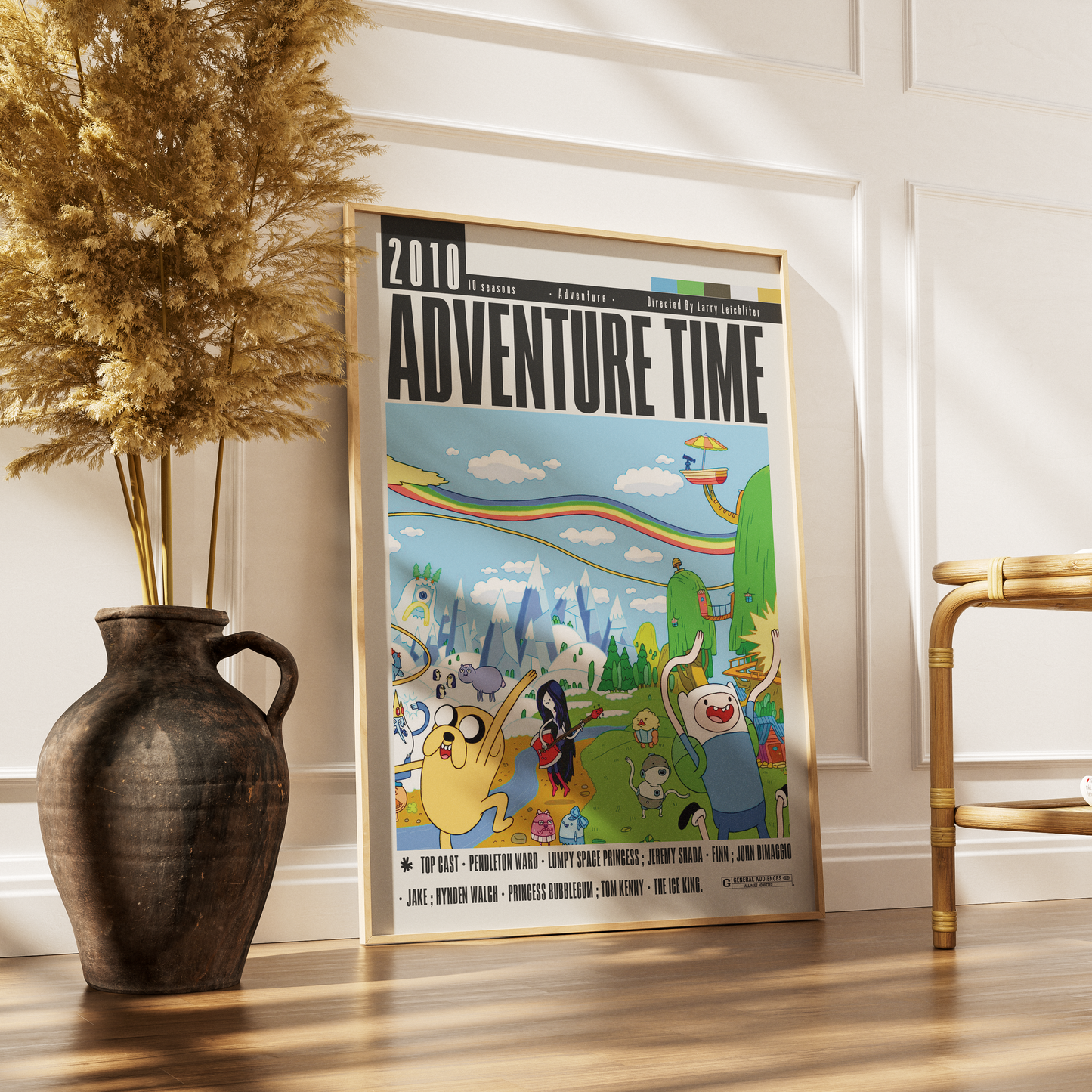 Adventure Time (2010) Anime Poster
