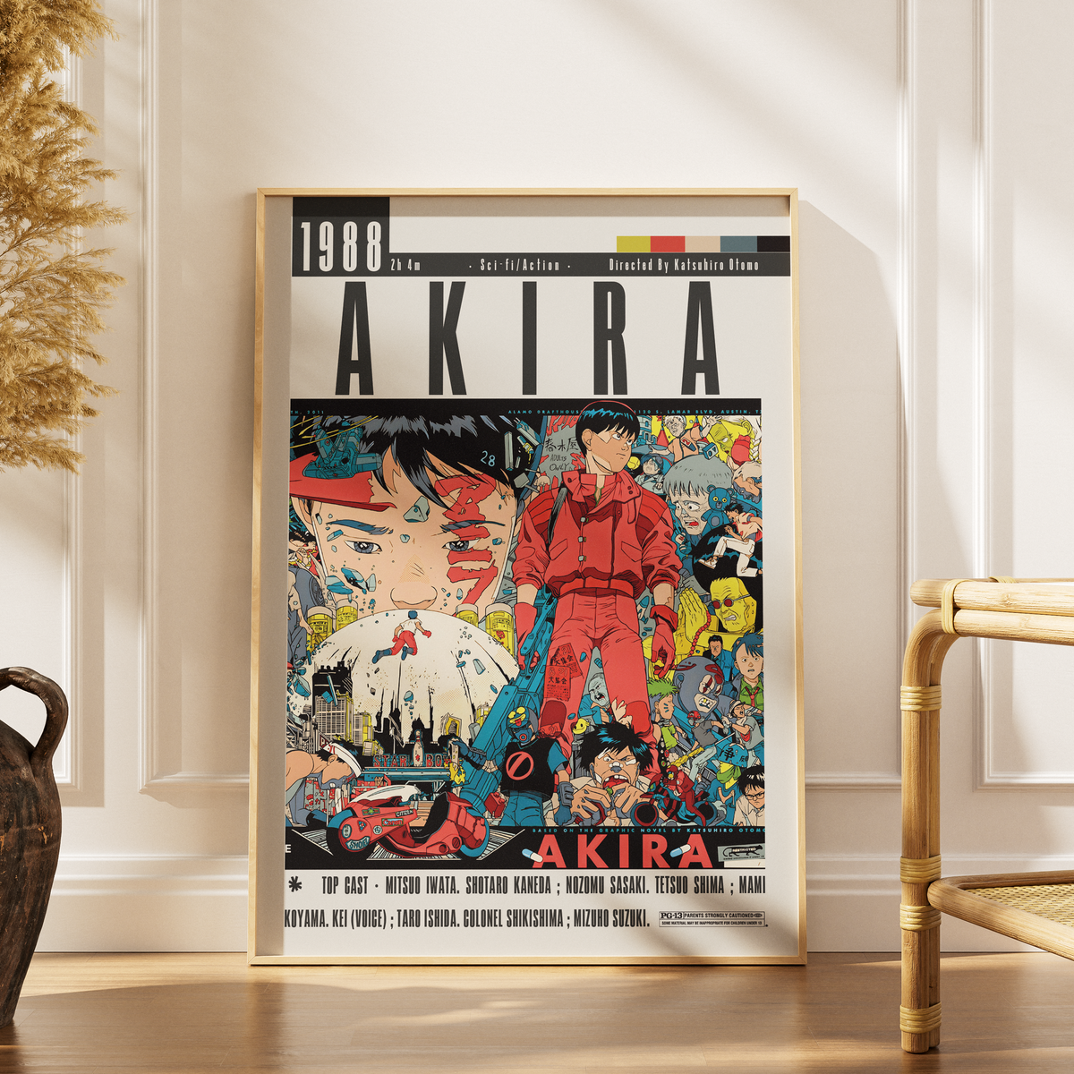 Akira (1988) Animes Poster - 98 Types Studio