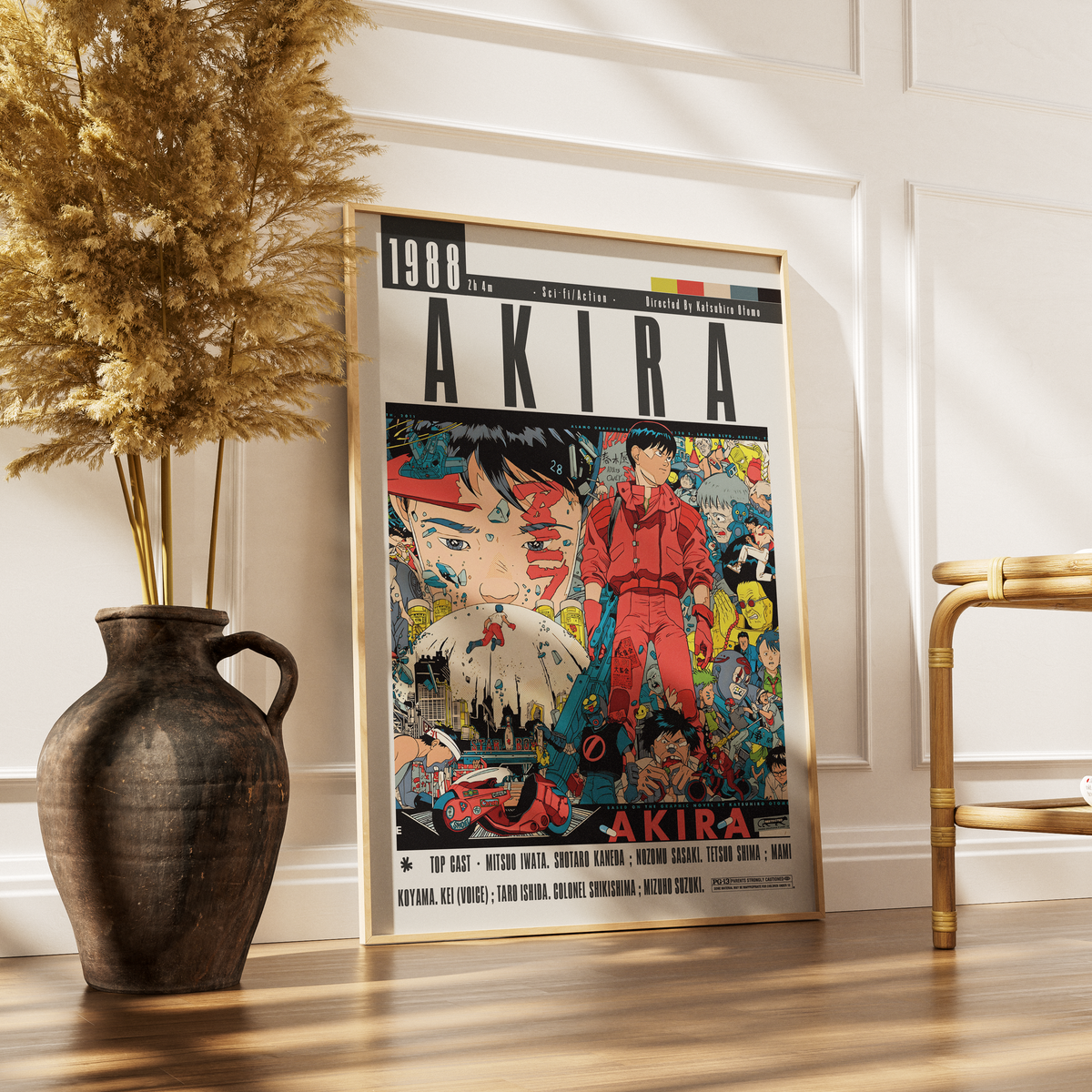 Akira (1988) Animes Poster - 98 Types Studio