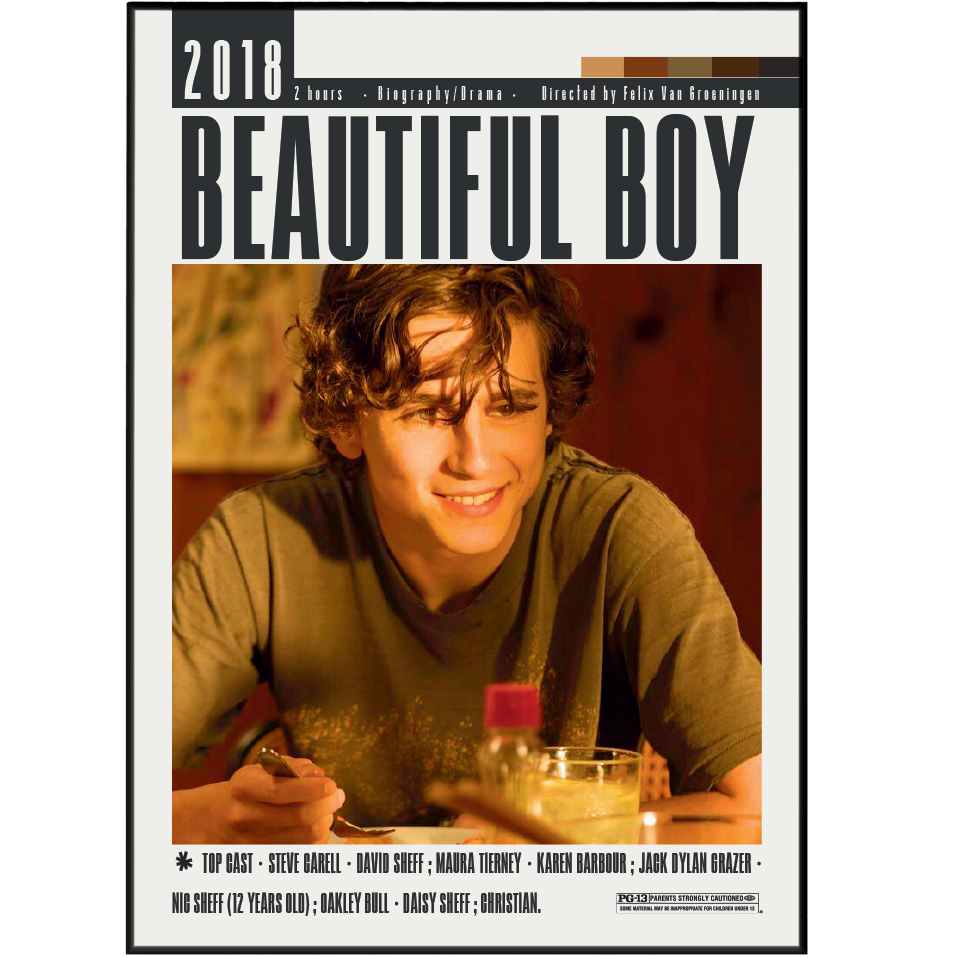 Beautiful Boy 2018 minimalist movie poster print – 98types
