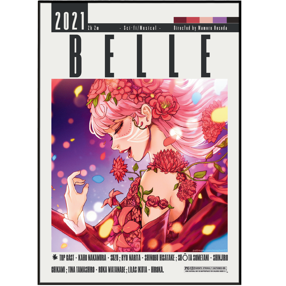 Belle (2021) Movie Posters