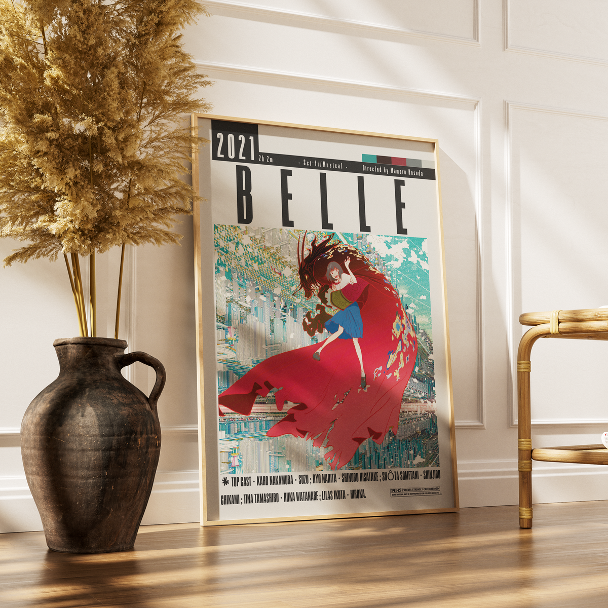Belle (2021) movie poster – design 2 – 98types