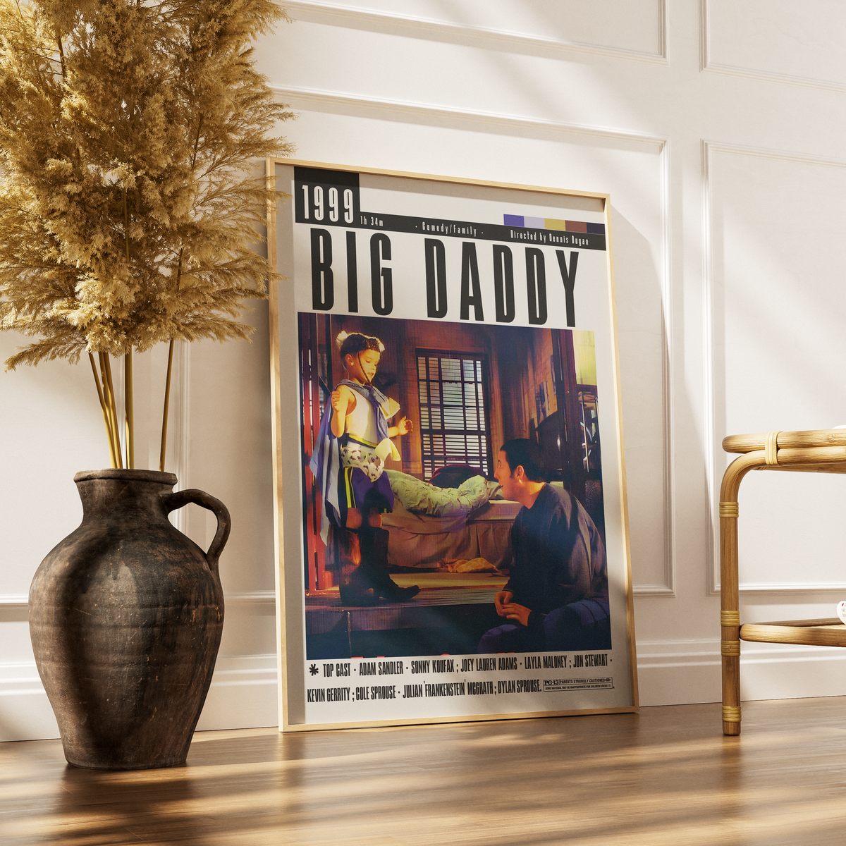 Big Daddy (1999) Comedy Film Poster poster by 98 Types – view 7