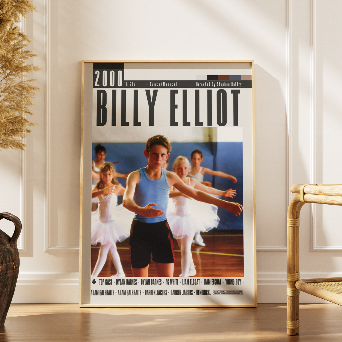 Billy Elliot movie poster – design 2 – 98types