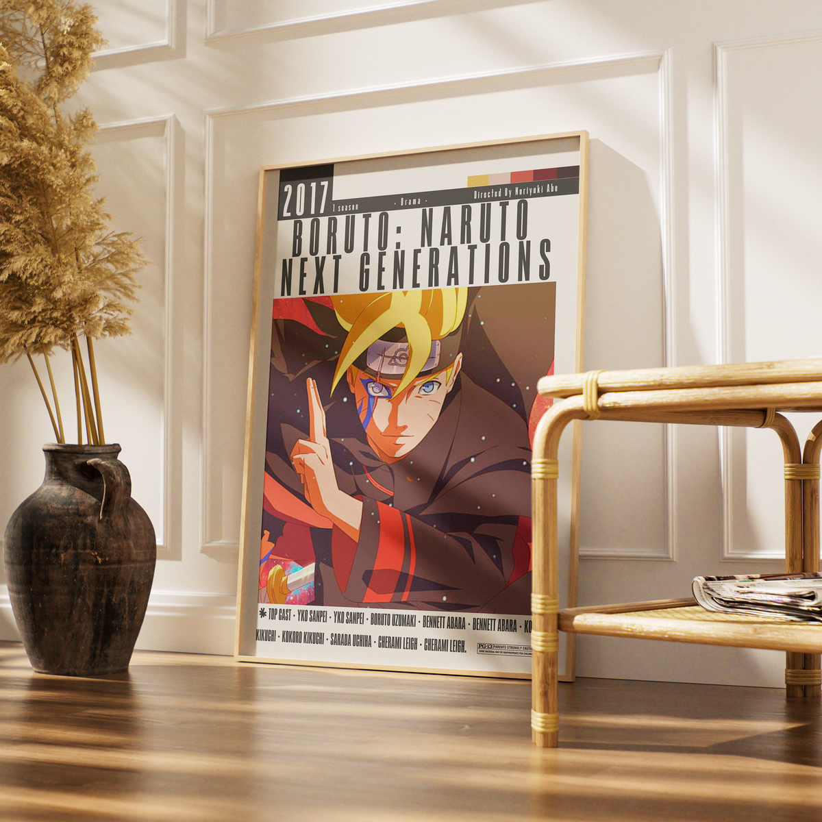 Boruto: Naruto Next Generations (2017) Anime movie poster – design 3 – 98types
