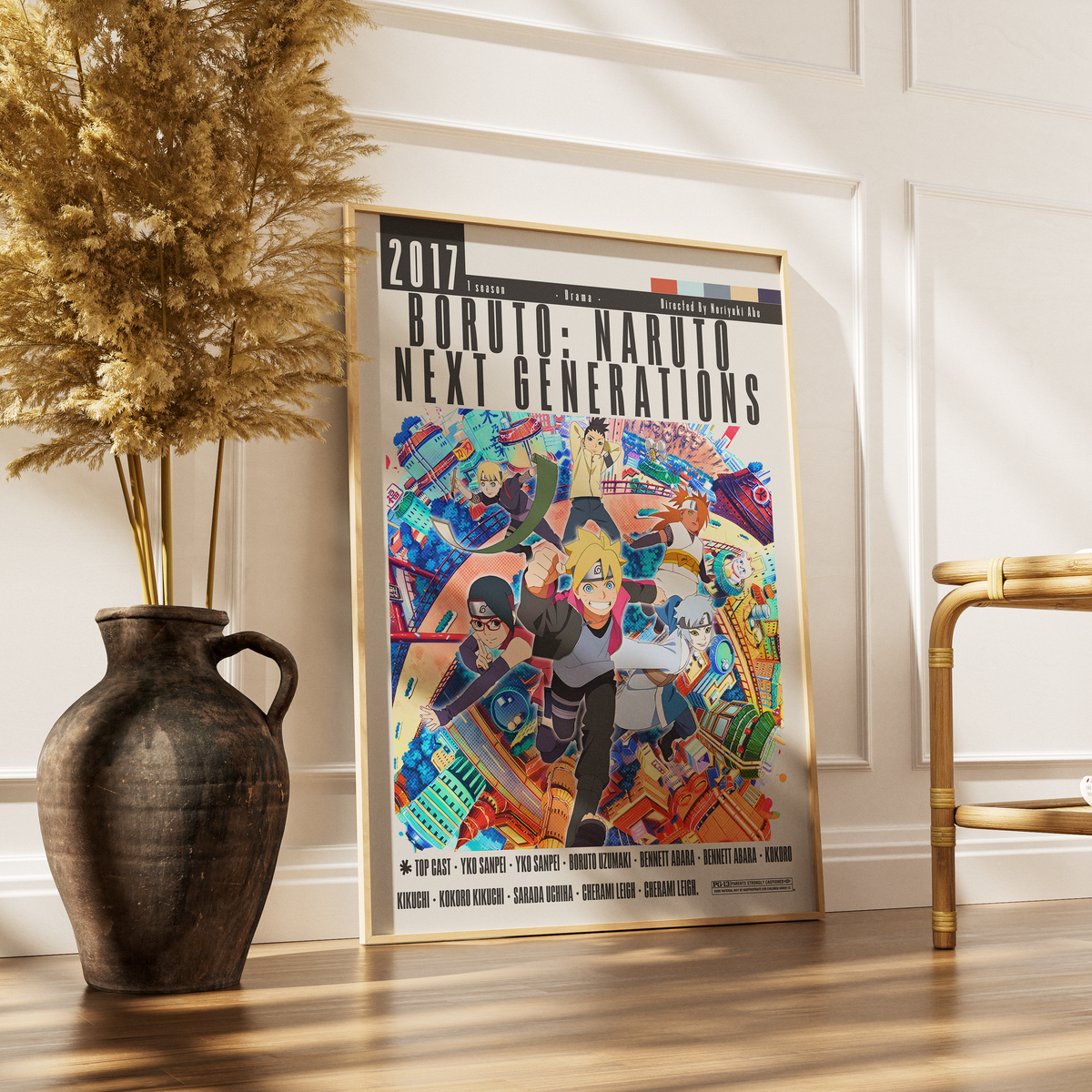 Boruto: Naruto Next Generations (2017) Anime movie poster – design 2 – 98types