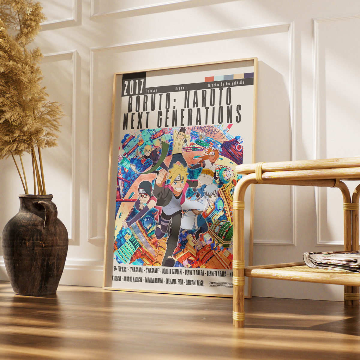 Boruto: Naruto Next Generations (2017) Anime movie poster – design 2 – 98types