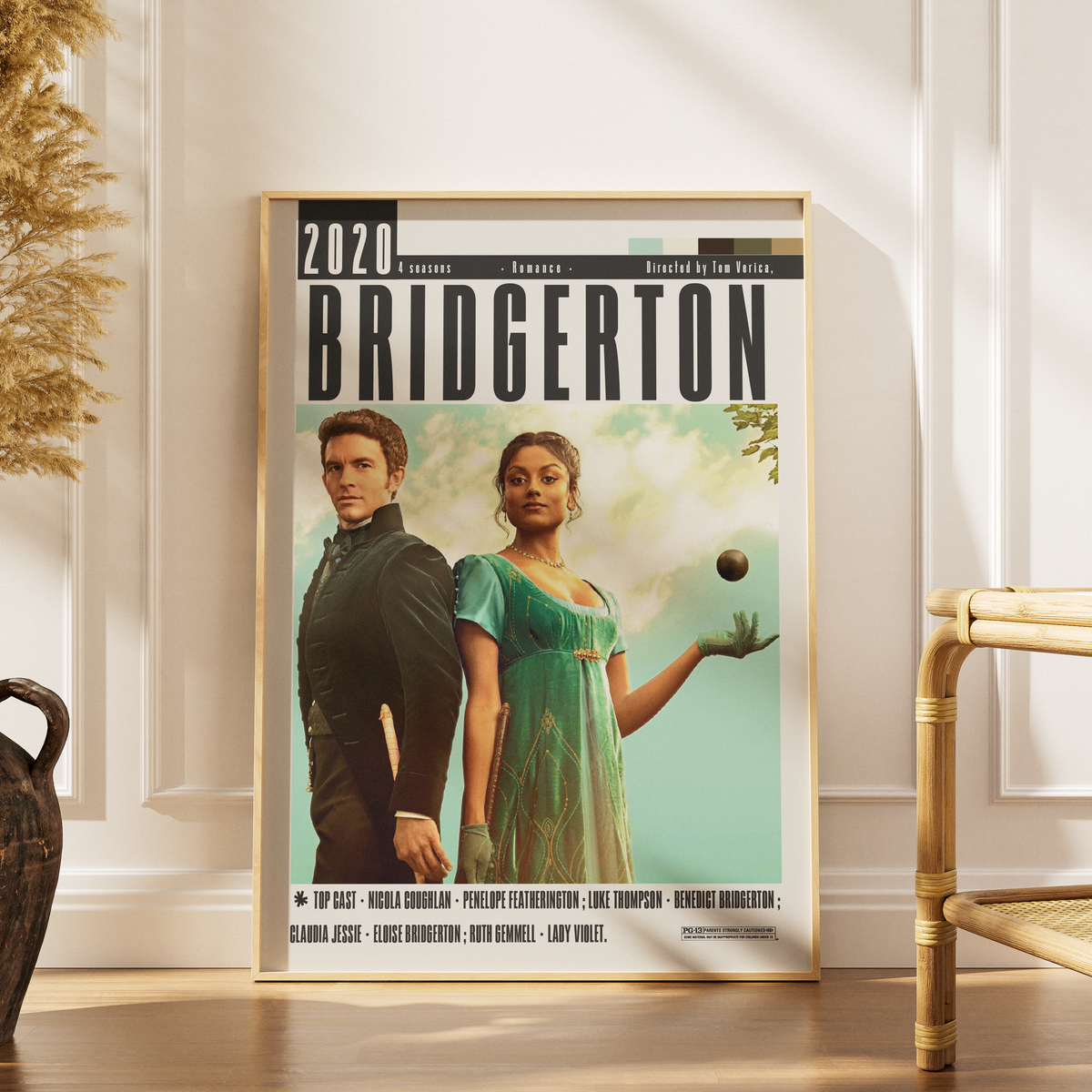 Bridgerton (2020) TV Show Poster | Netflix Wall Art Print UK