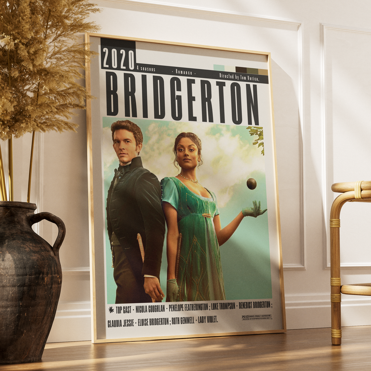 Bridgerton (2020) TV Show Poster | Netflix Wall Art Print UK