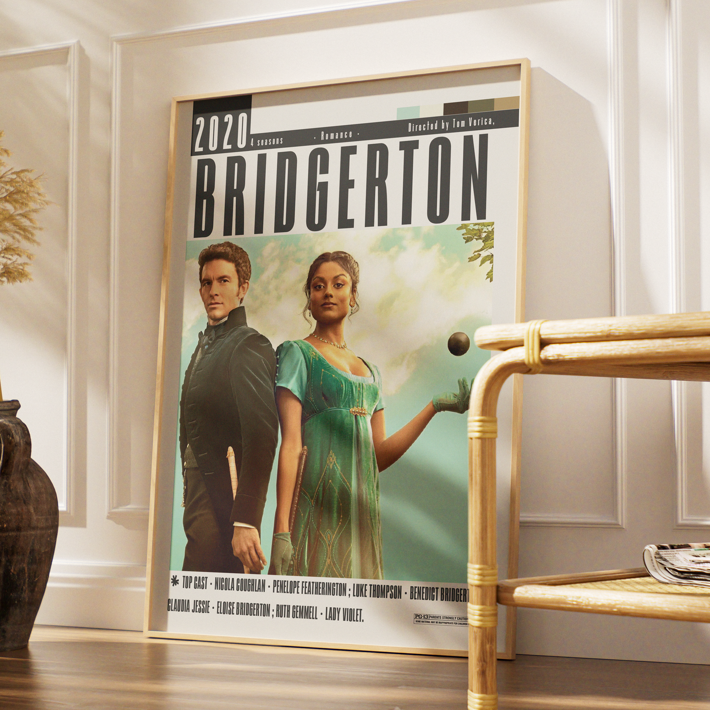 Bridgerton (2020) TV Show Poster | Netflix Wall Art Print UK