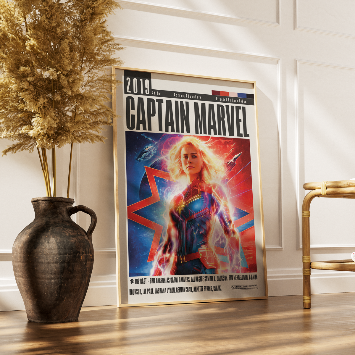 Captain Marvel (2019) Film Poster poster by 98 Types – view 8