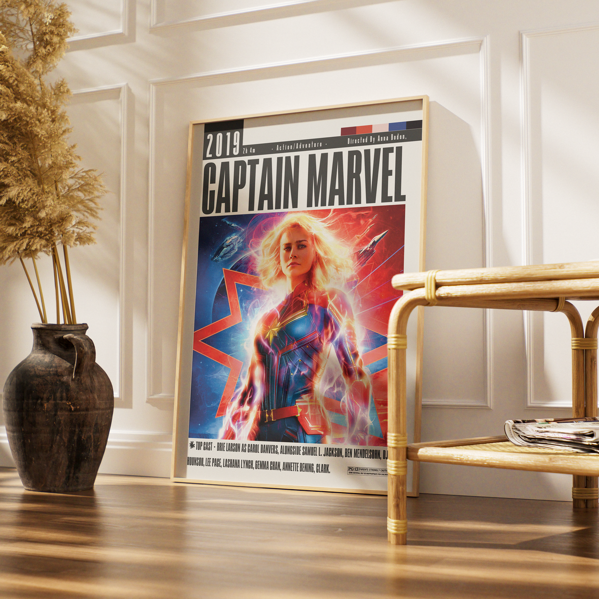 Captain Marvel (2019) Film Poster poster by 98 Types – view 9