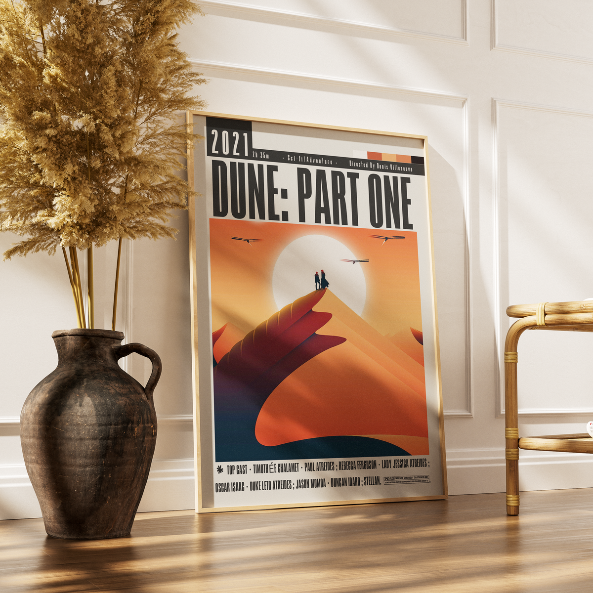 Dune: Part One (2021) Sci-Fi movie poster – design 2 – 98types