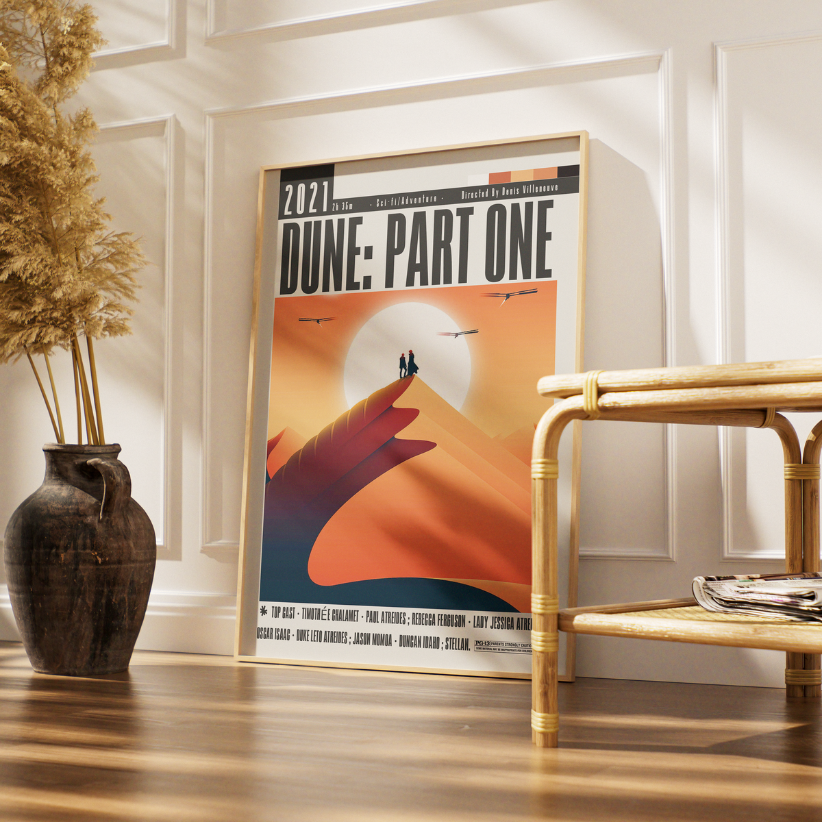 Dune: Part One (2021) Sci-Fi movie poster – design 2 – 98types