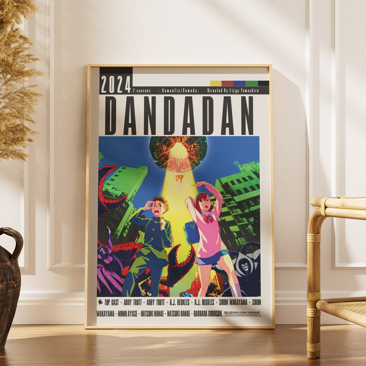 Dandadan (2024) Anime movie poster – design 2 – 98types