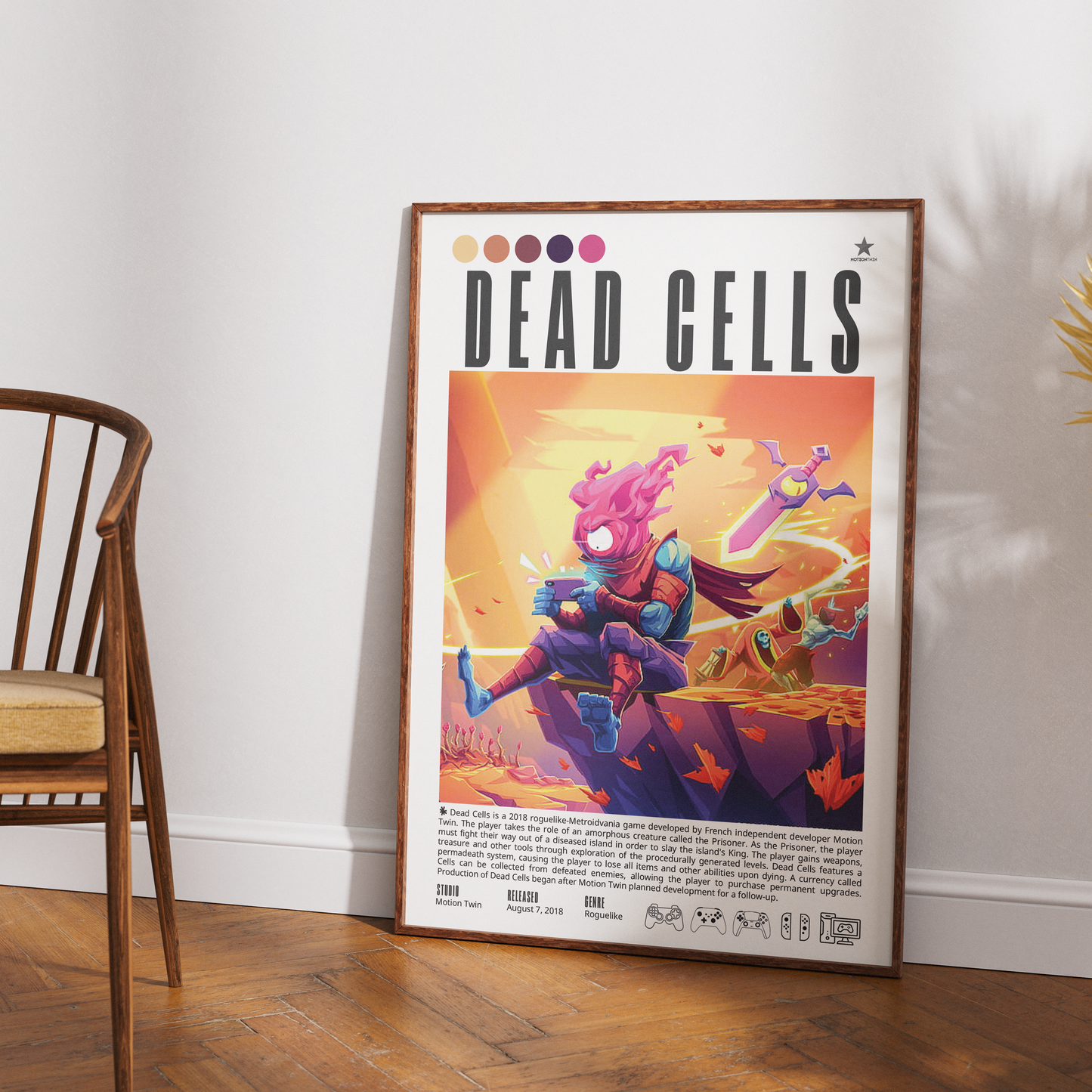 Dead Cells Video Game Poster