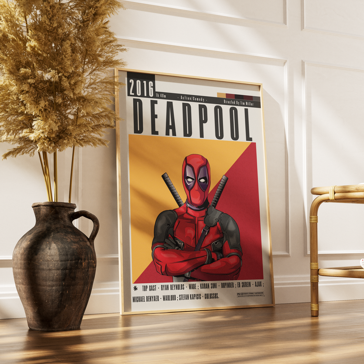 Deadpool (2016) Comedy Sci-Fi movie poster – design 2 – 98types