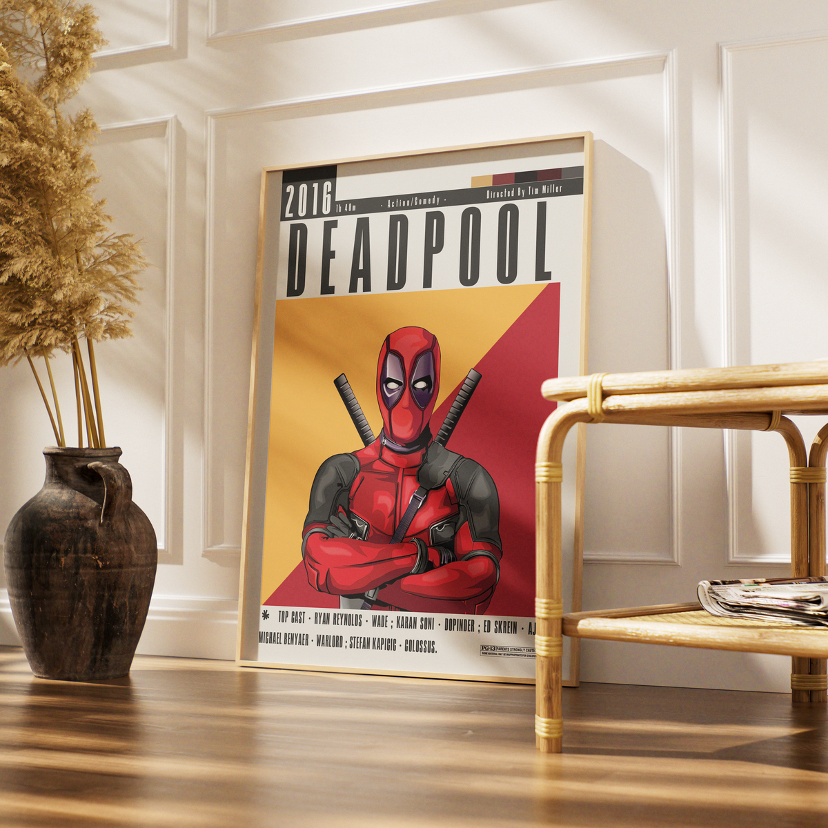 Deadpool (2016) Comedy Sci-Fi movie poster – design 2 – 98types