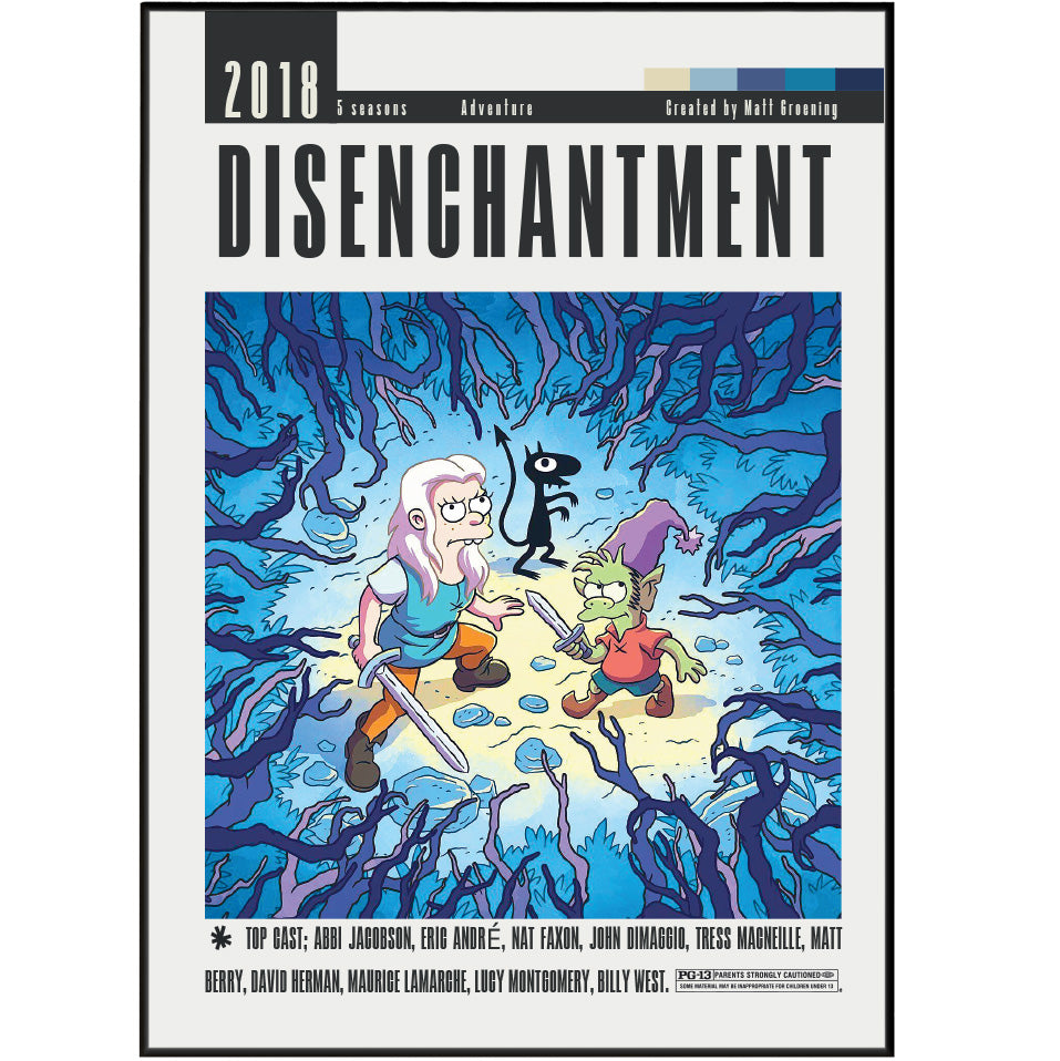 Disenchantment Tv Serie Posters