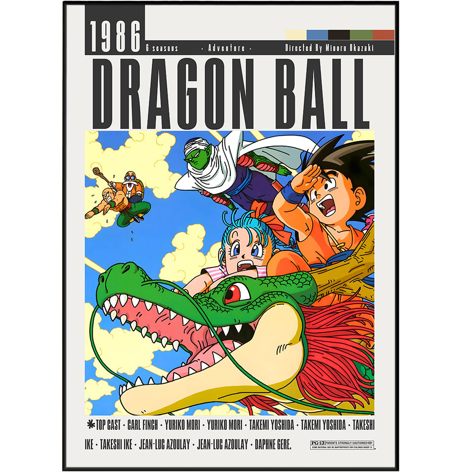 Dragon Ball (1986) Anime movie poster – design 3 – 98types