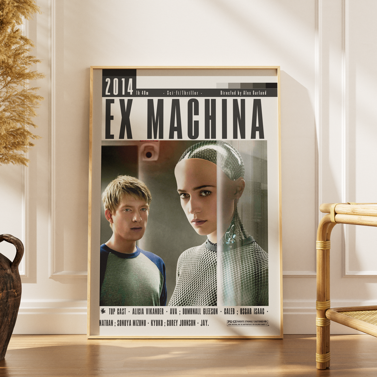 Ex Machina (2014) Sci-Fi movie poster – design 2 – 98types