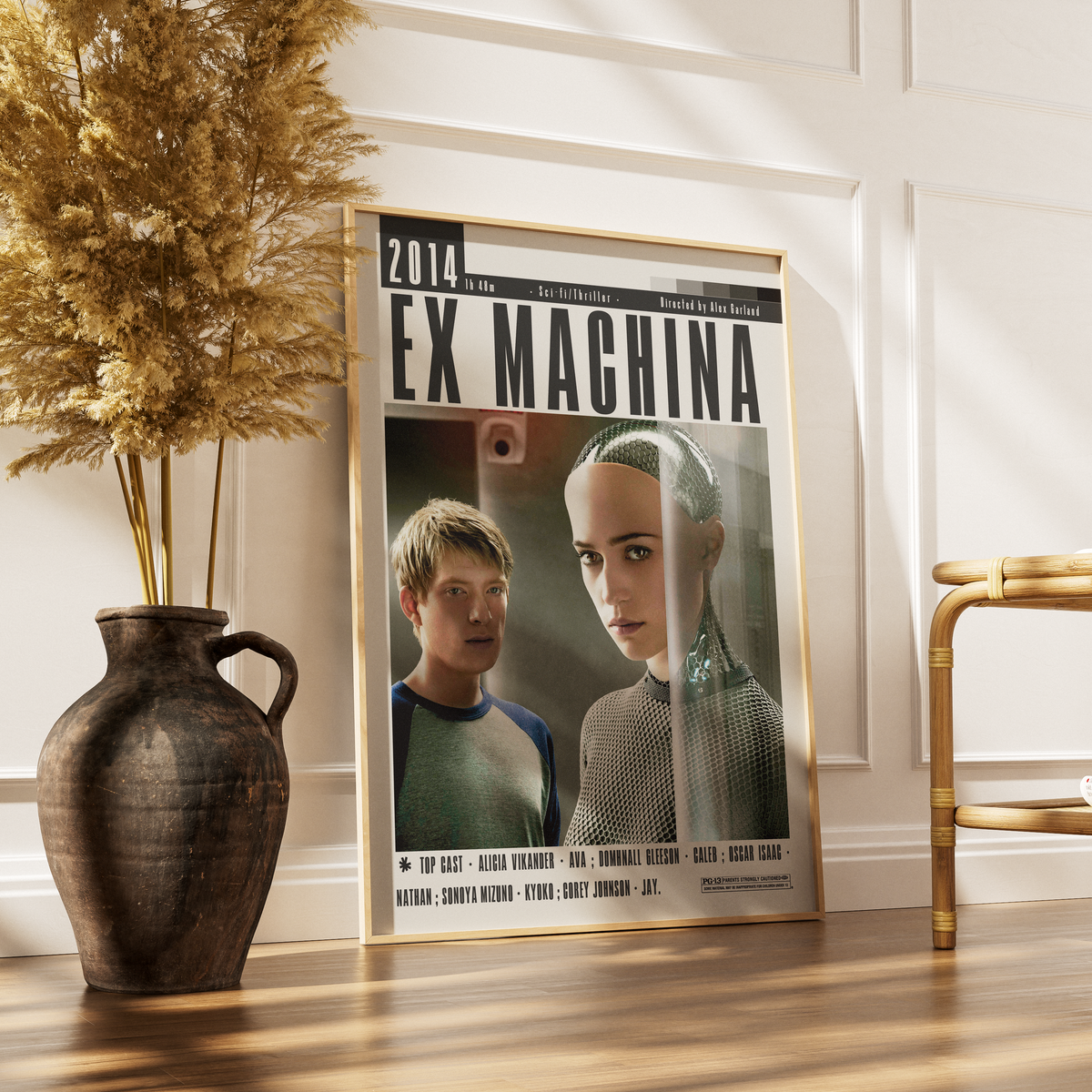 Ex Machina (2014) Sci-Fi movie poster – design 2 – 98types
