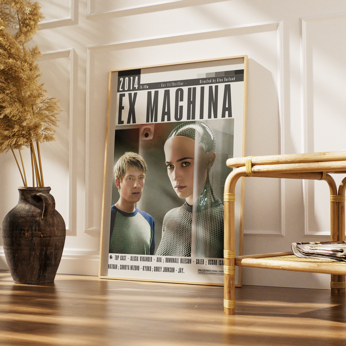 Ex Machina (2014) Sci-Fi movie poster – design 2 – 98types