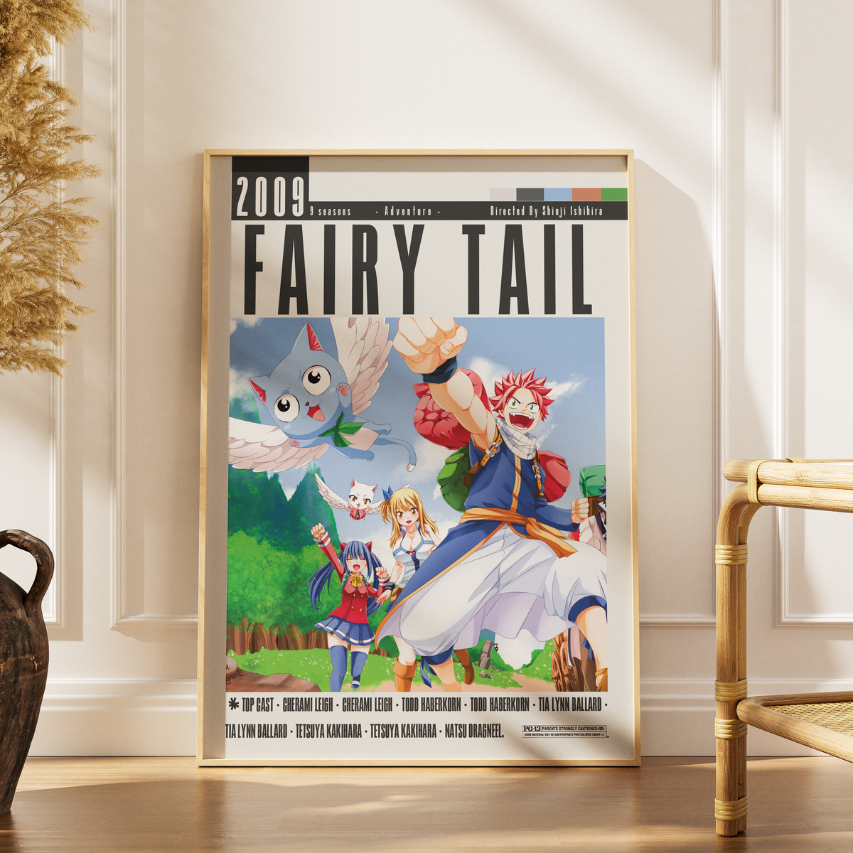 Fairy Tail (2009) Anime movie poster – design 3 – 98types