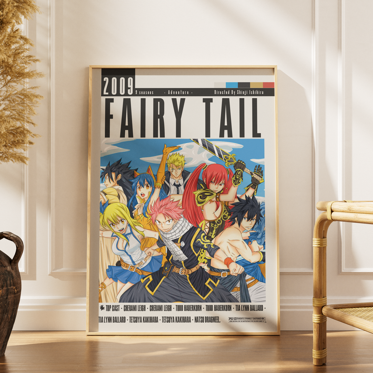 Fairy Tail (2009) Anime movie poster – design 2 – 98types