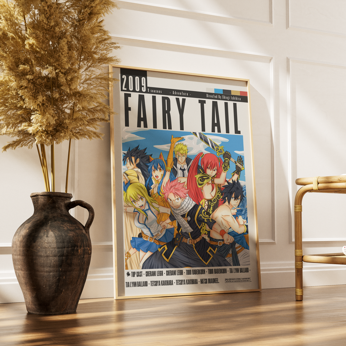 Fairy Tail (2009) Anime movie poster – design 2 – 98types