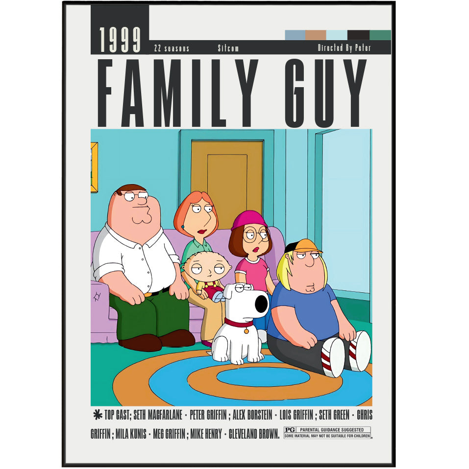 Family Guy Tv Serie Posters