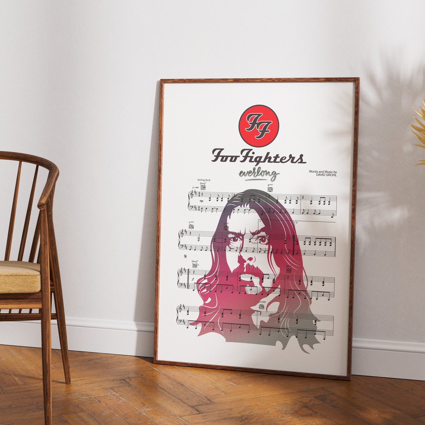 Foo Fighters – Everlong Rock Music Poster - 98types