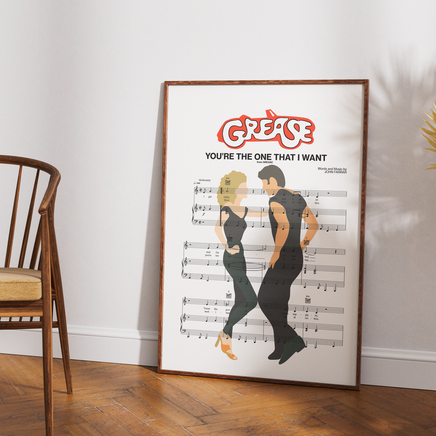 Grease – You’re the One That I Want Musical Poster - 98types