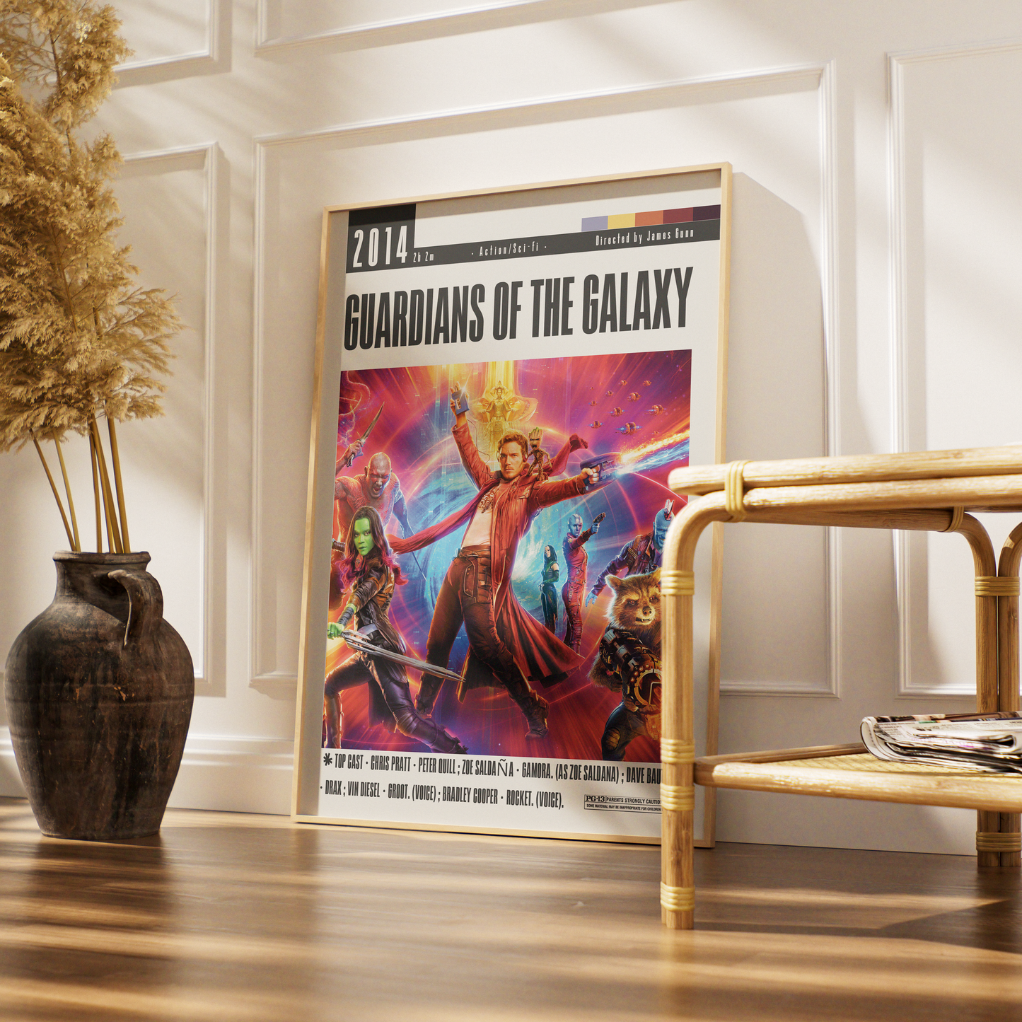 Guardians of the Galaxy (2014) Sci-Fi Poster | James Gunn | Wall Art Print UK - 98 Types Studio
