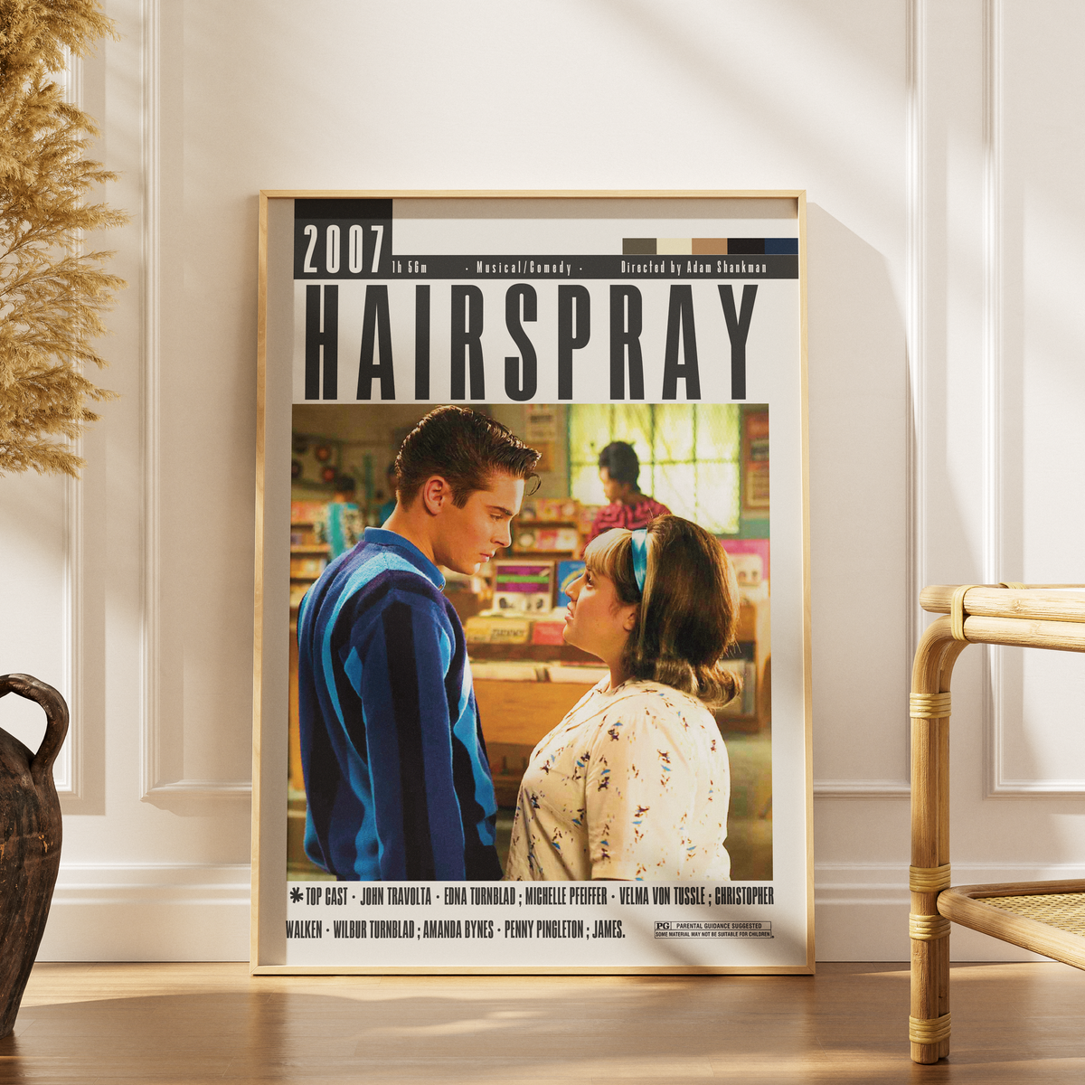 Hairspray (2007) Musical Film Poster poster by 98 Types – view 6