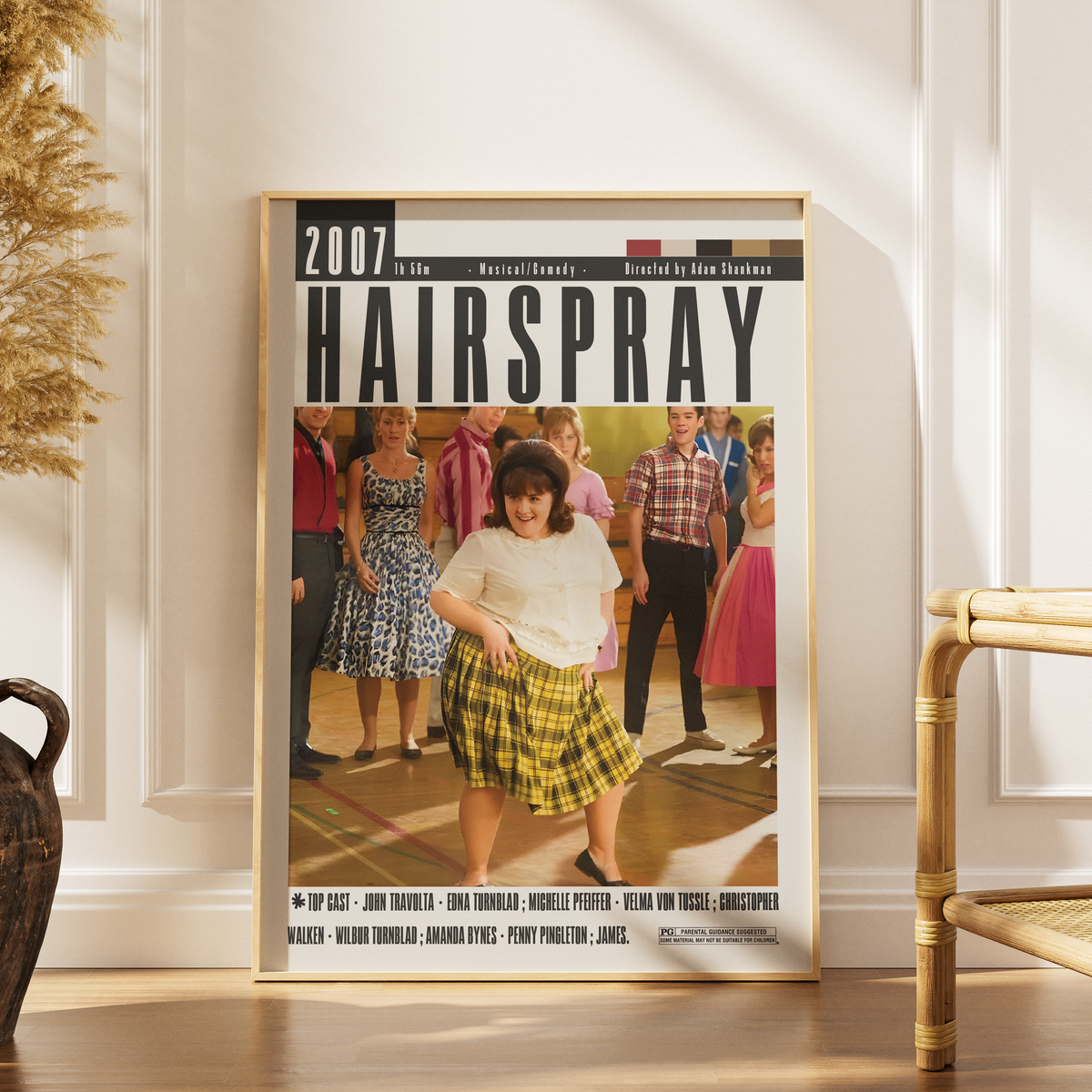 Hairspray (2007) Musical Film Poster poster by 98 Types – view 2