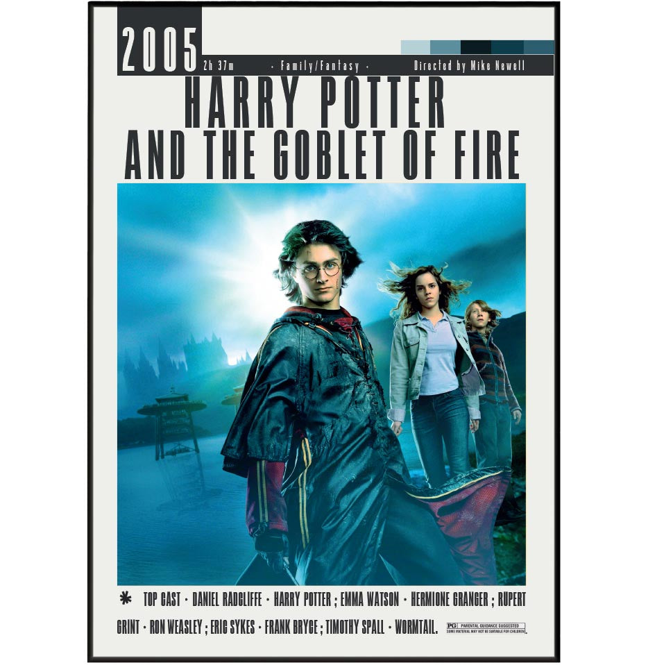 Harry Potter and the Goblet of Fire movie poster – design 2 – 98types
