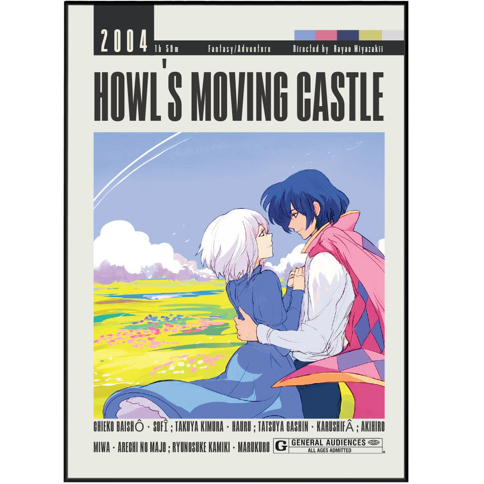 Howl’s Moving Castle (2004) Movie Poster