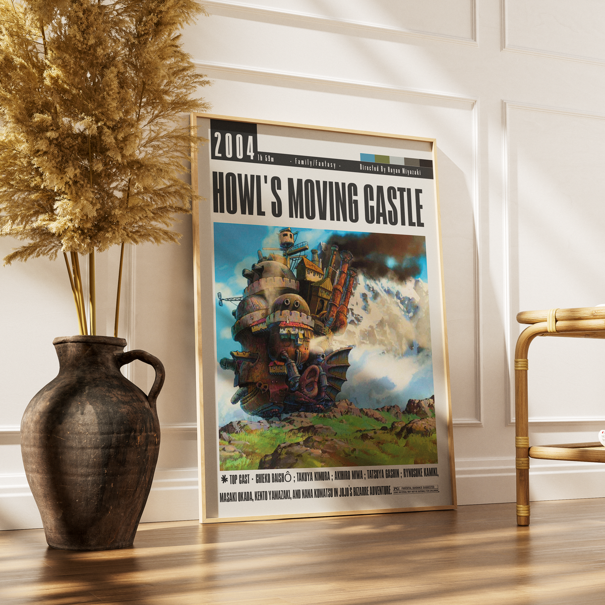 Howl’s Moving Castle (2004) Movie Poster - 98 Types Studio