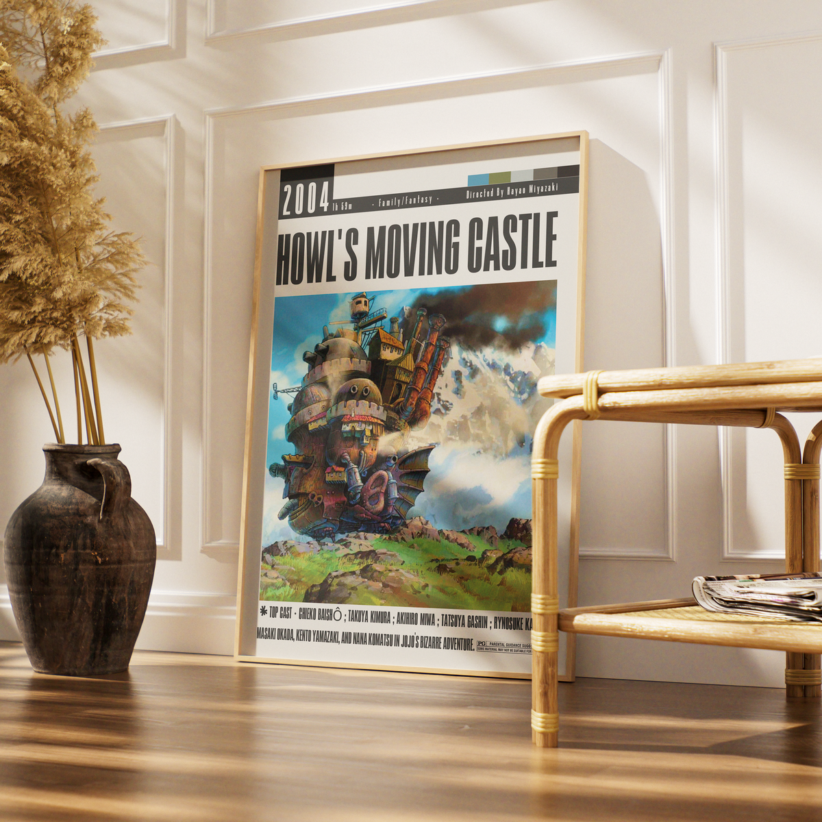 Howl’s Moving Castle (2004) Movie Poster - 98 Types Studio
