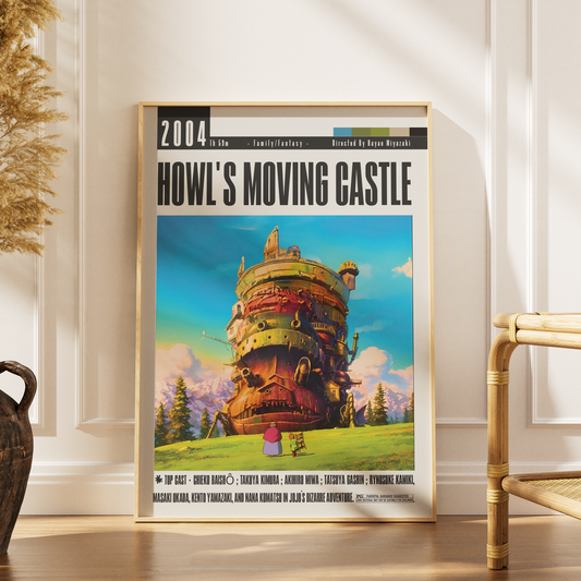 Howl’s Moving Castle (2004) Movie Posters - 98 Types Studio