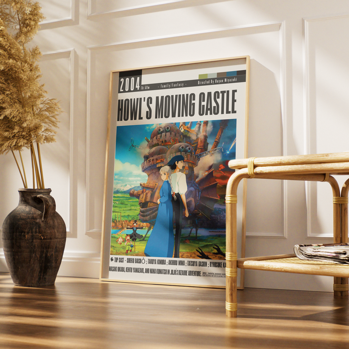 Howl's Moving Castle (2004) Film Poster UK poster – additional design – 98types