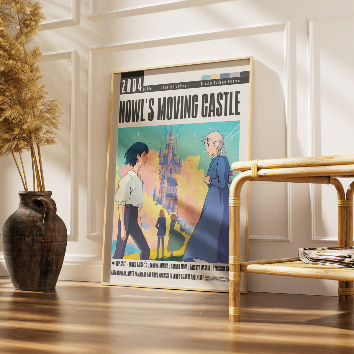 Howl's Moving Castle (2004) Film Poster UK poster – additional design – 98types
