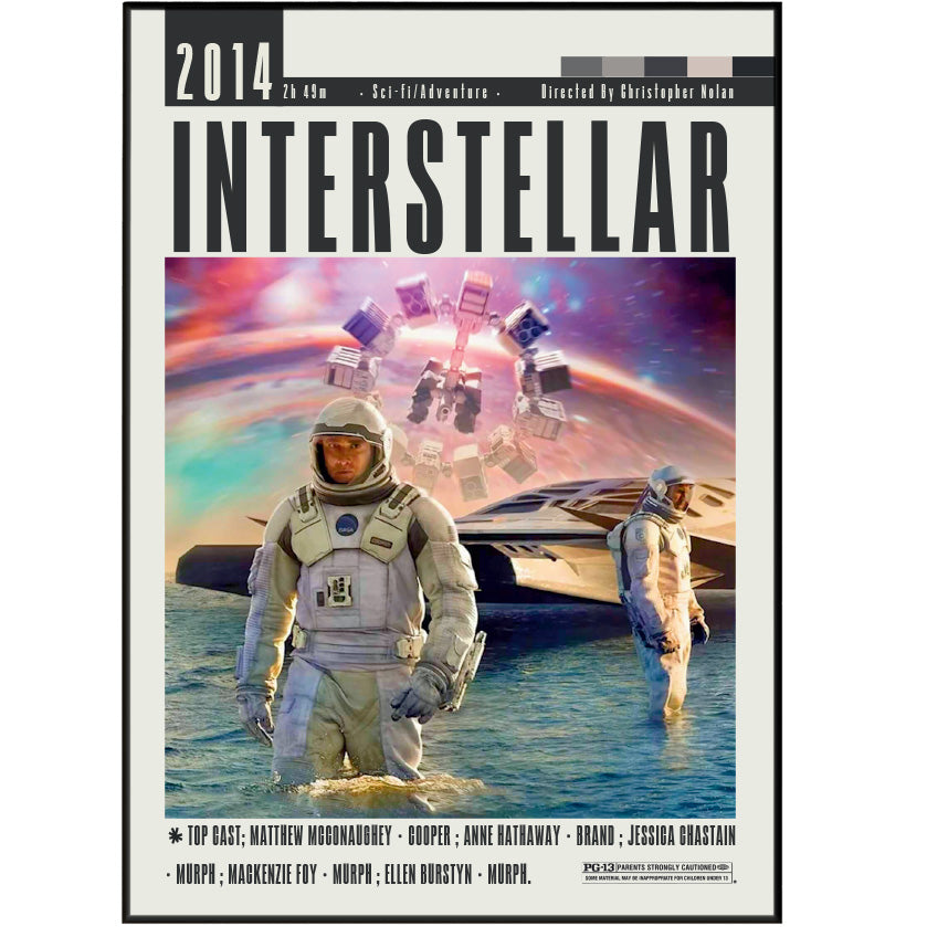Interstellar Posters | Christopher Nolan Film - 98types