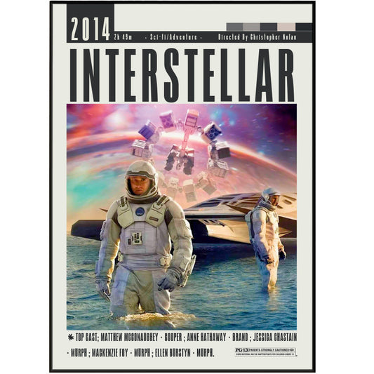 Interstellar Posters | Christopher Nolan Film - 98types
