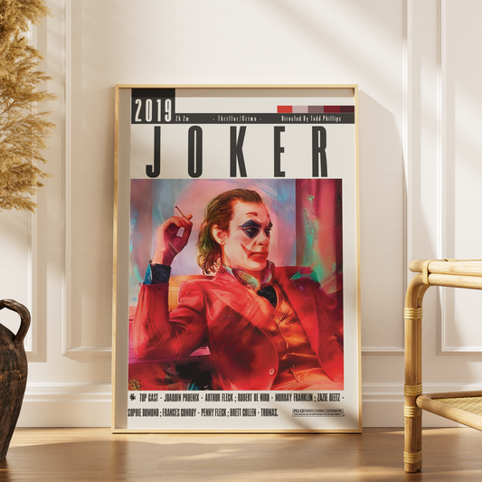 Joker Movie 2019 Poster - 98 Types Studio